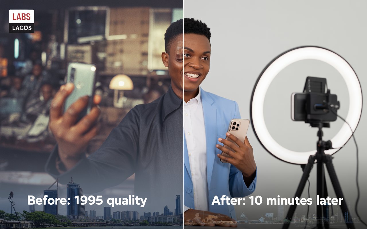 Why Your Lagos Business Videos Look Like They Were Made in 1995 (And How to Fix It in 10 Minutes)